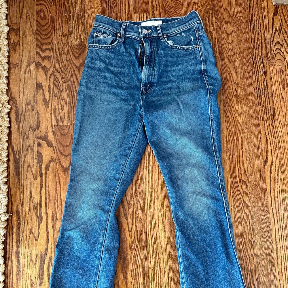 MOTHER ankle denim